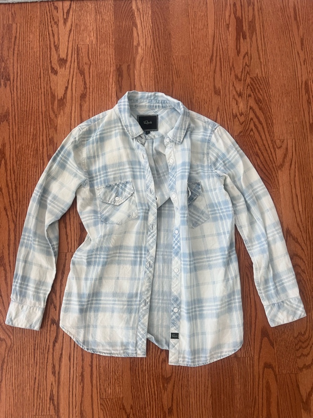Rails button down